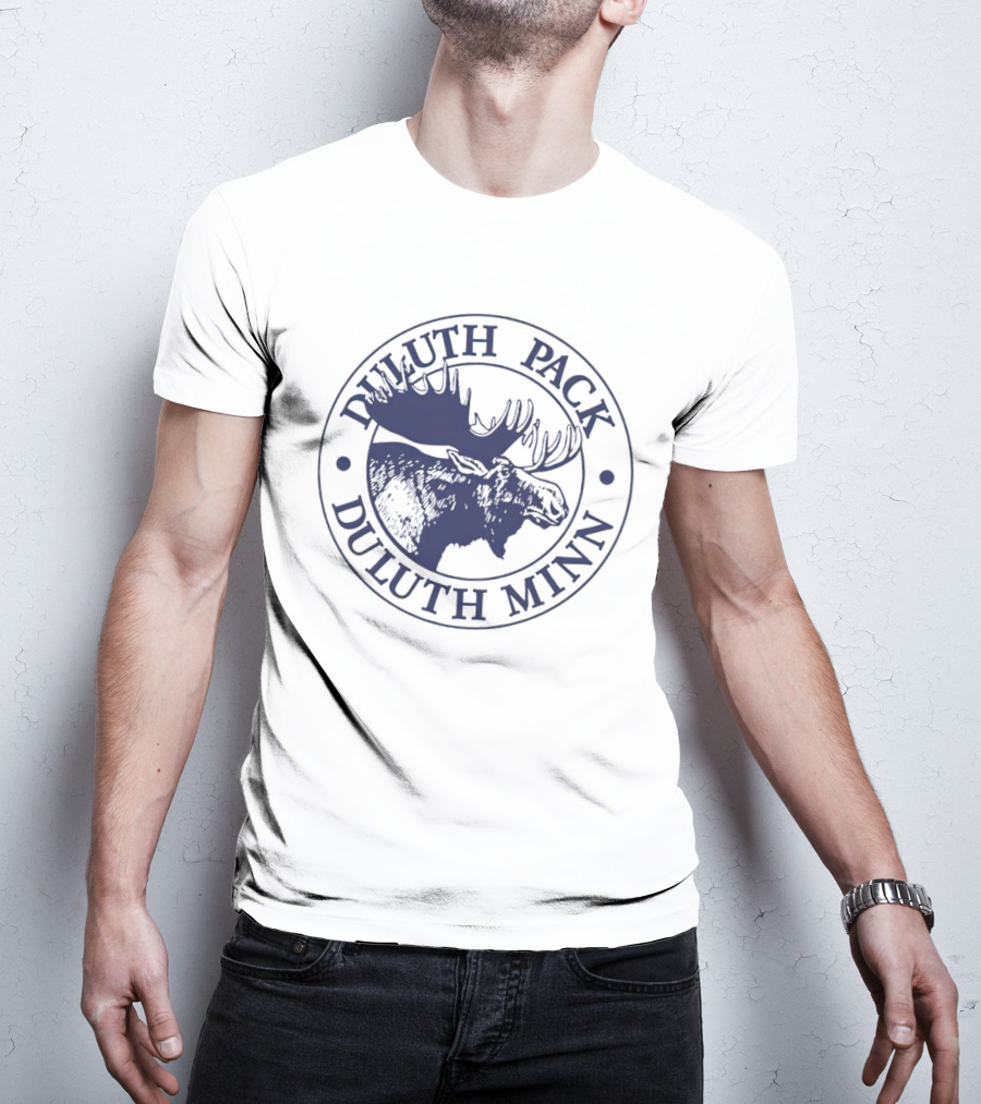 Duluth Pack Duluth Minn Moose Emblem T-Shirt