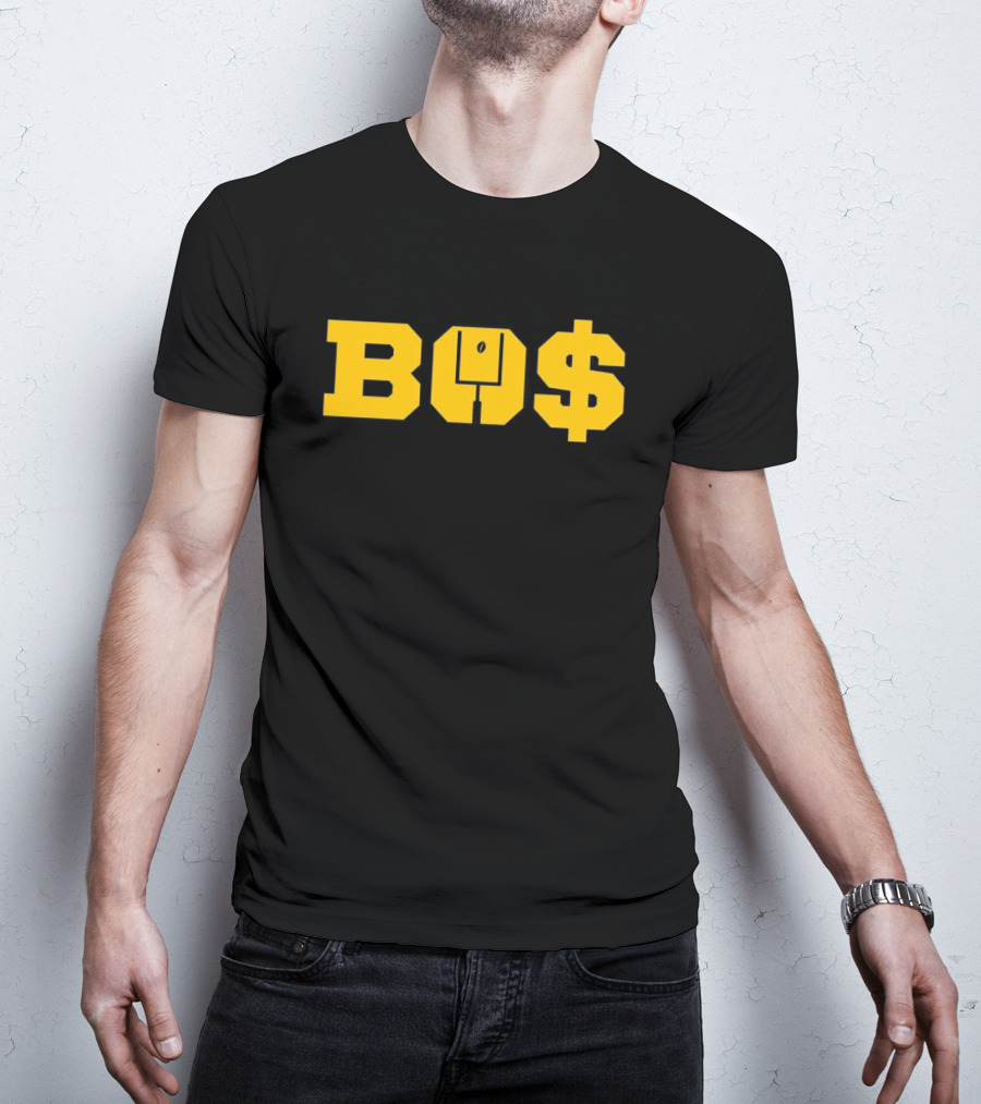 Pittsburgh BO$ Yellow Football T-Shirt