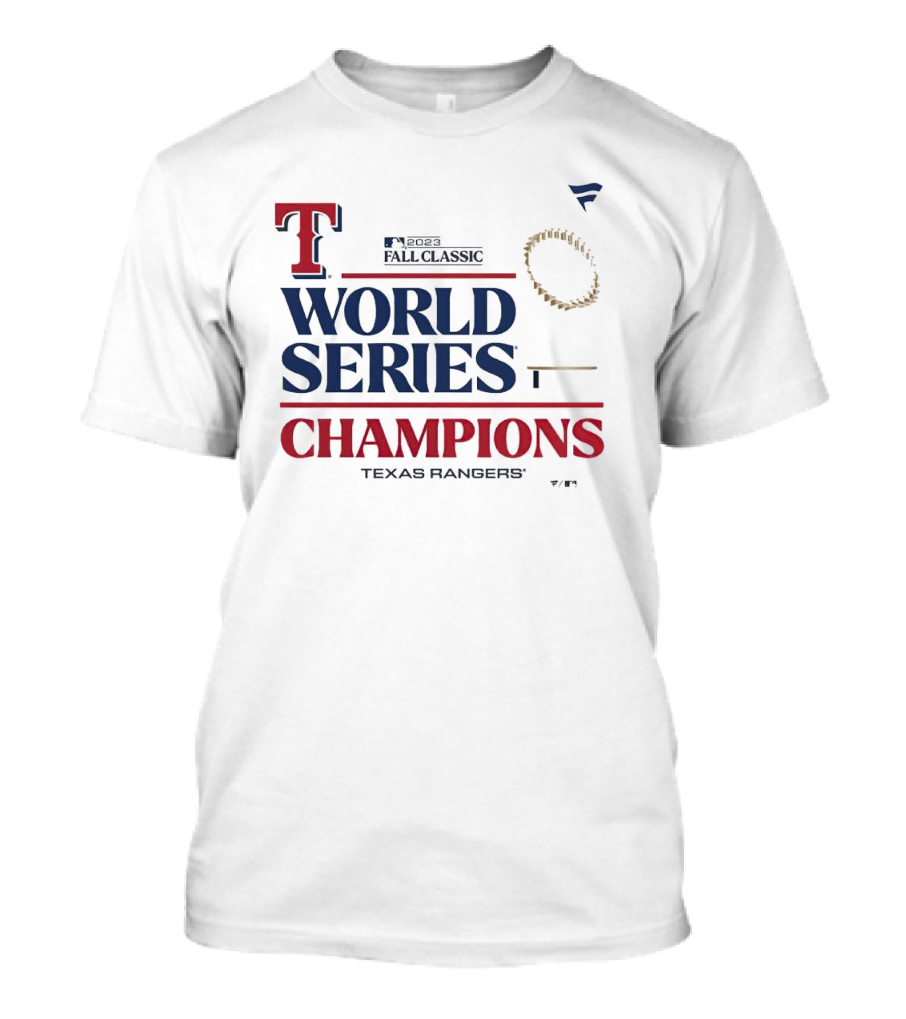 Texas Rangers Fall Classic World Series Champions T-Shirt