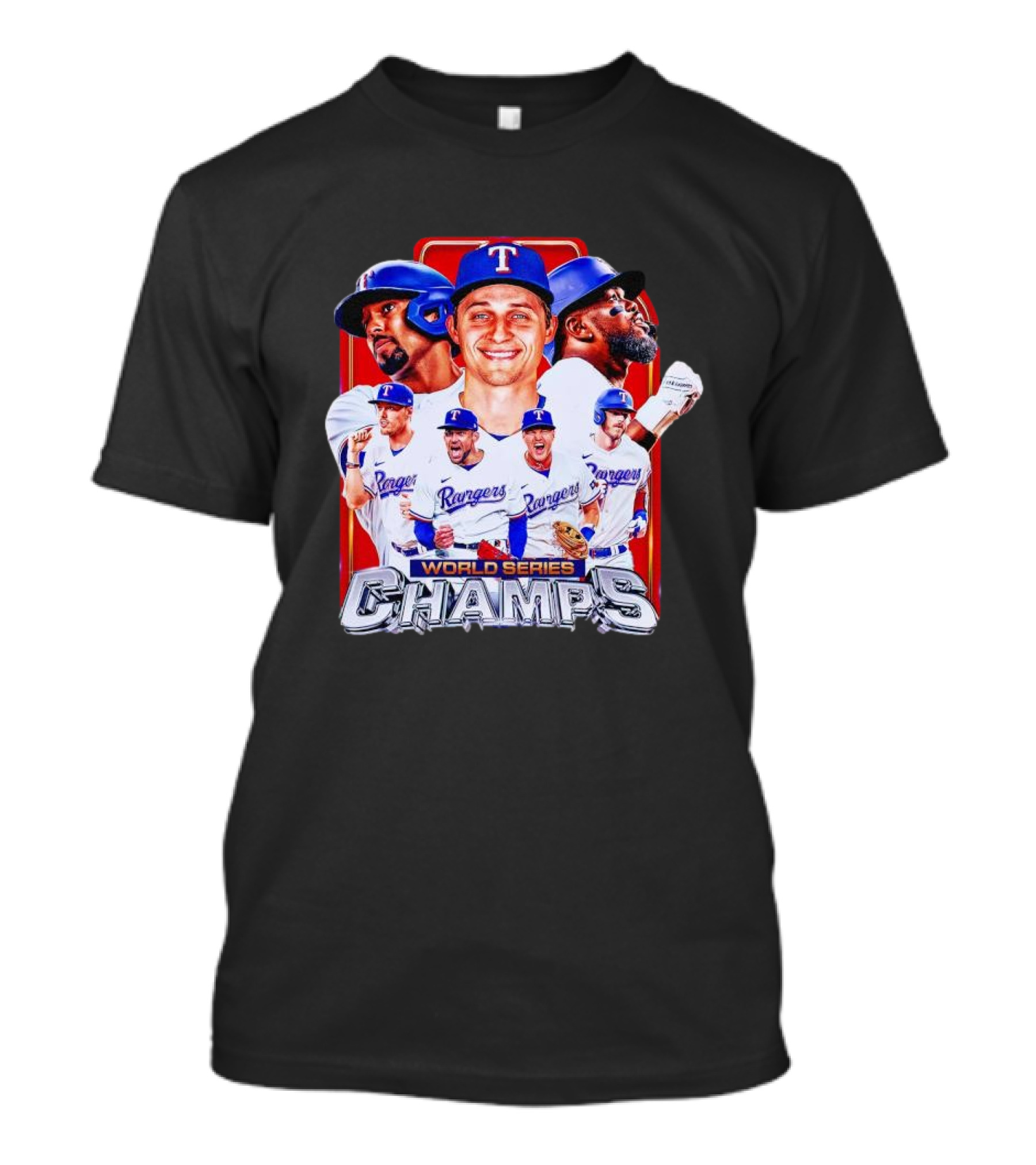 Texas Rangers World Series Champs T-Shirt