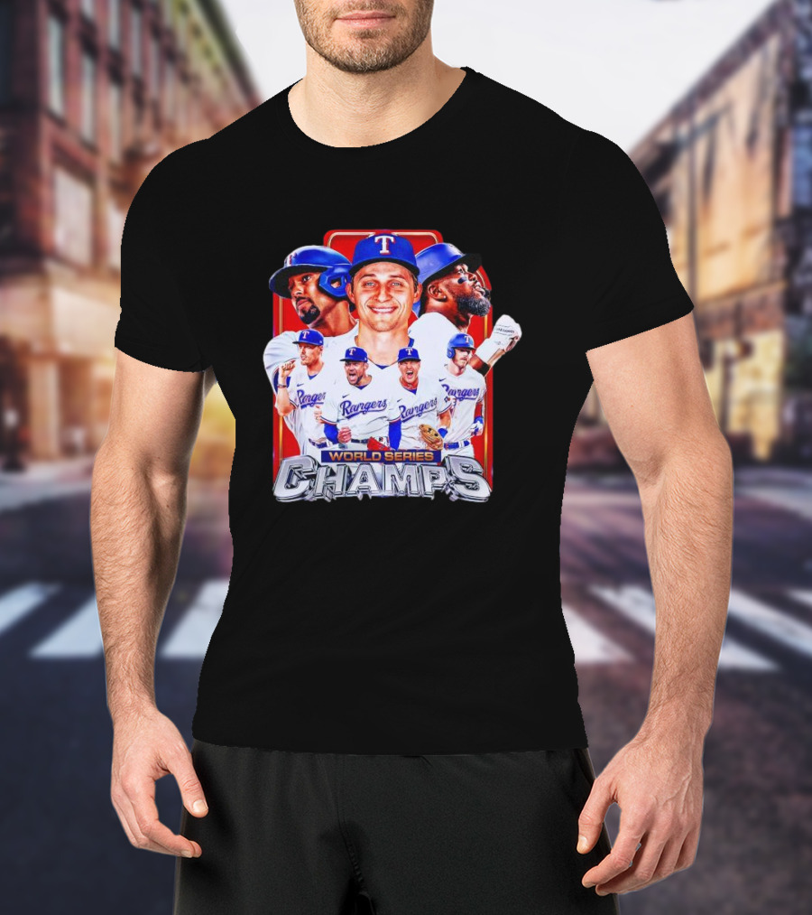 Texas Rangers World Series Champs T-Shirt