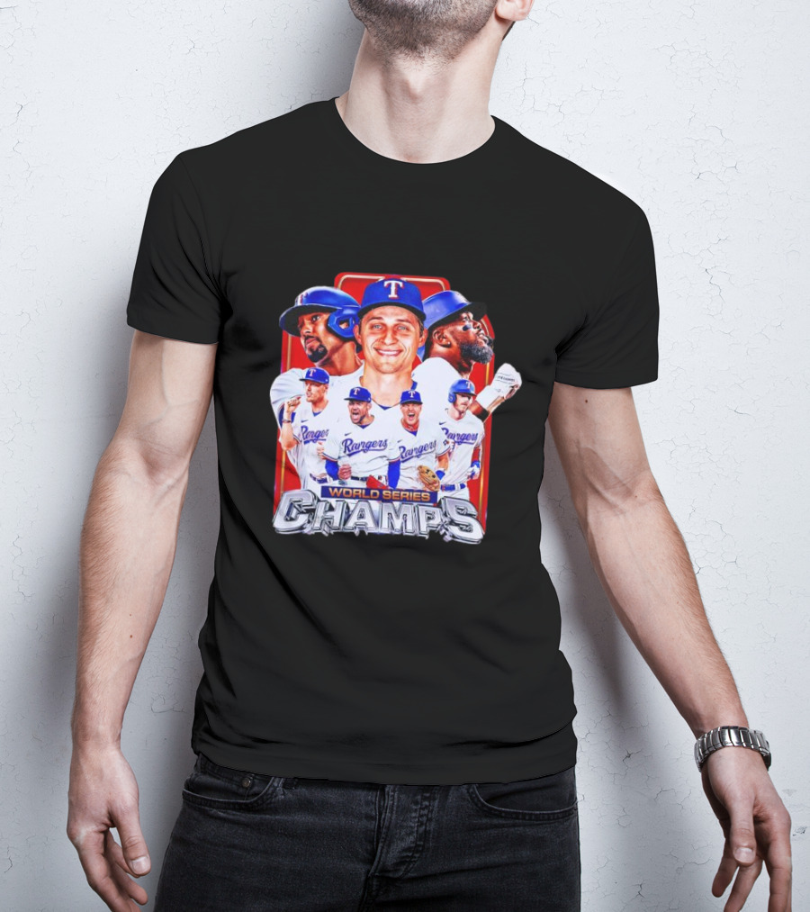 Texas Rangers World Series Champs T-Shirt