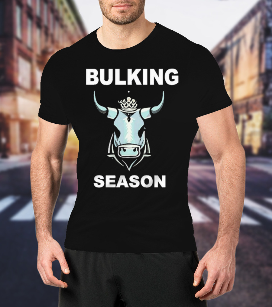 Bulking Season Bull Crown Gymbros T-Shirt