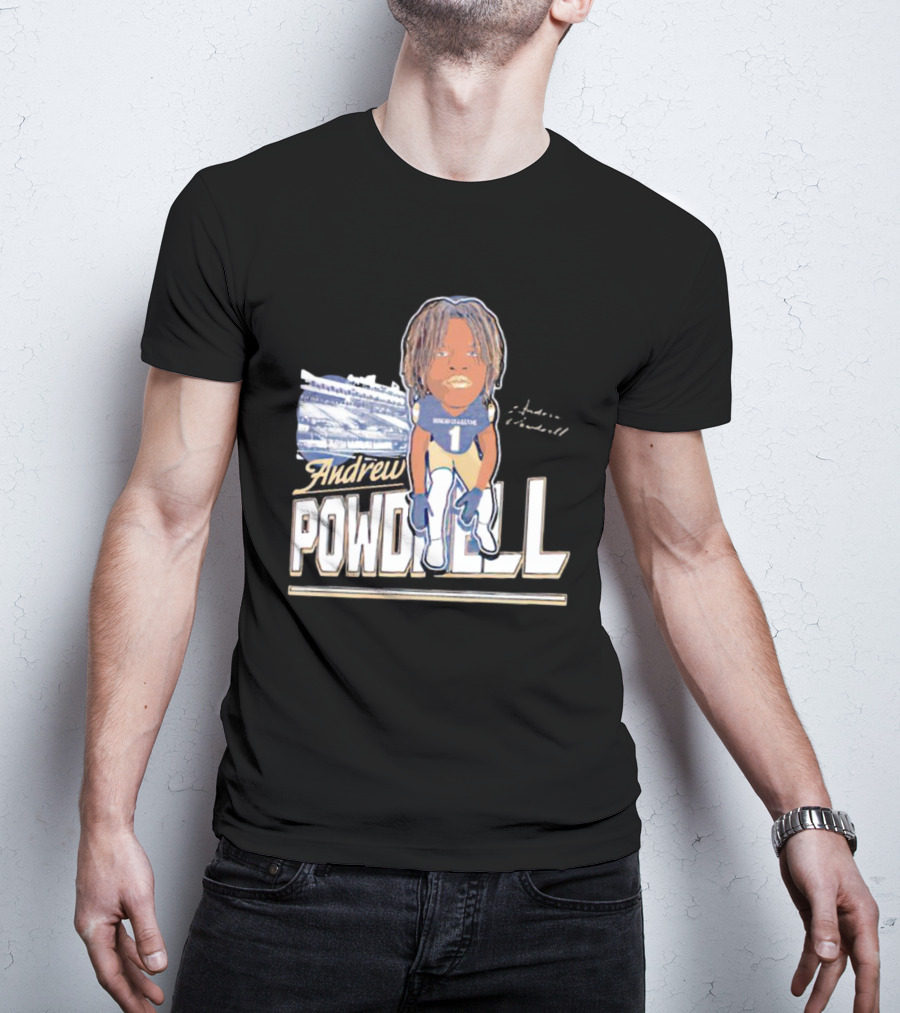 Andrew Powdrell Number 1 Honor Groundstone Signature T-Shirt