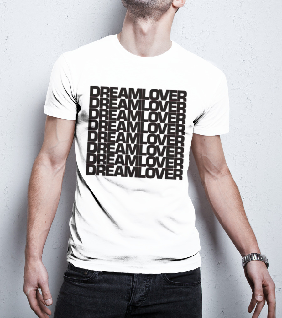 Mariah Carey Dreamlover Repeated Text T-Shirt