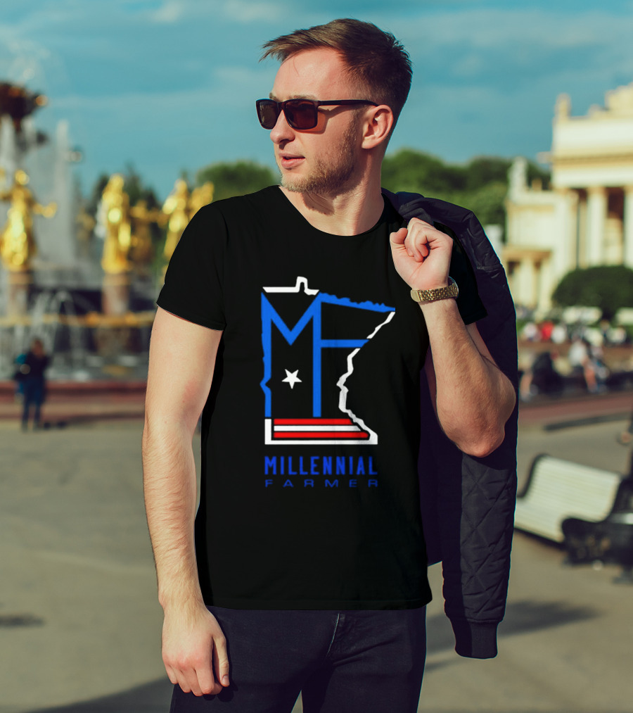 Millennial Farmer RWB Minnesota T-Shirt