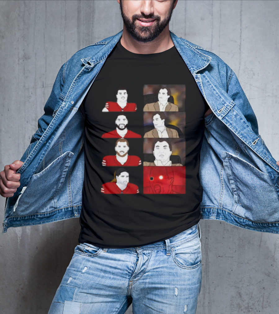 Rita Oak Mr. McMahon Meme San Francisco 49ers Football Reaction T-Shirt