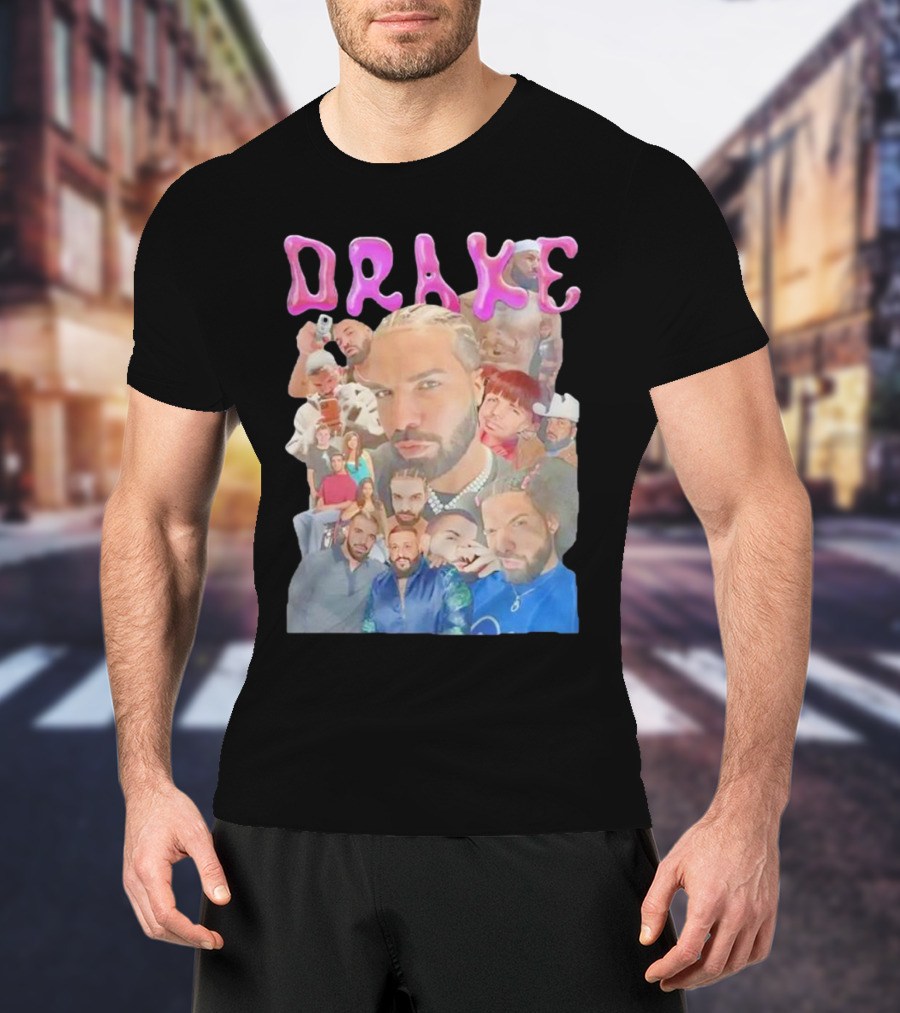 Drake Collage Bootleg Ubaru T-Shirt