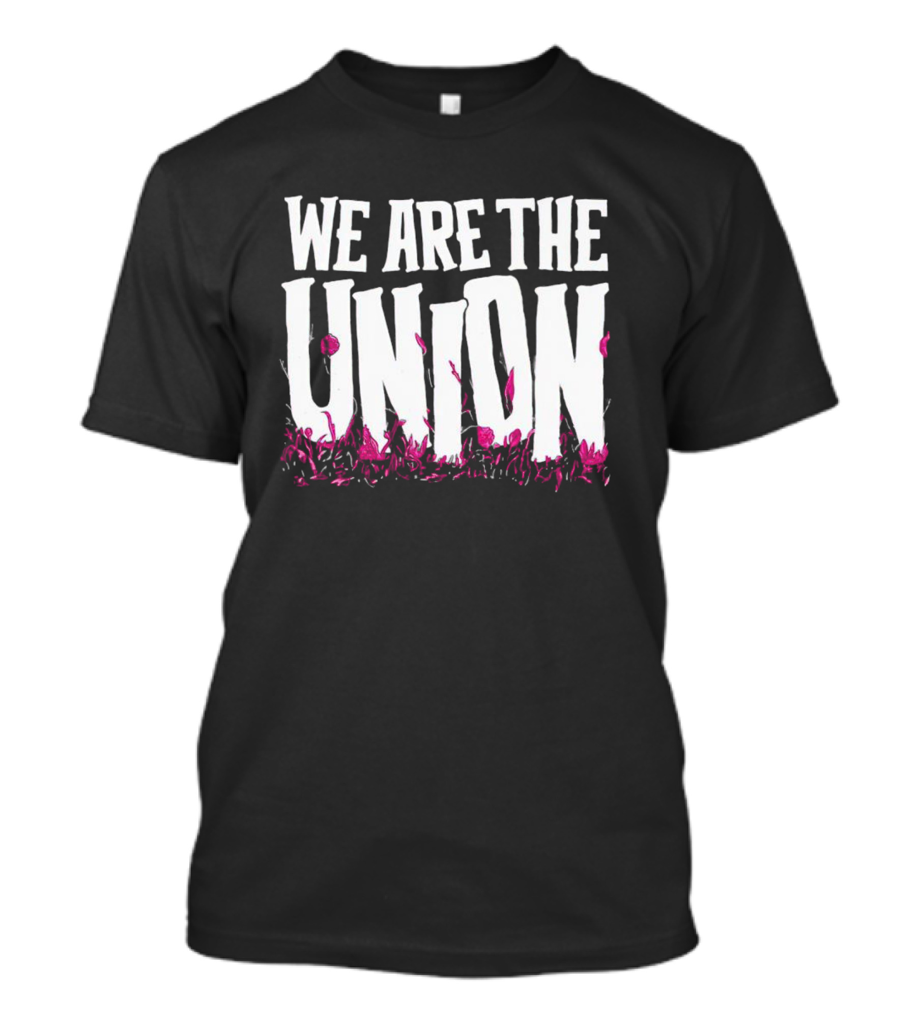 We Are The Union Pink Floral Grass T-Shirt