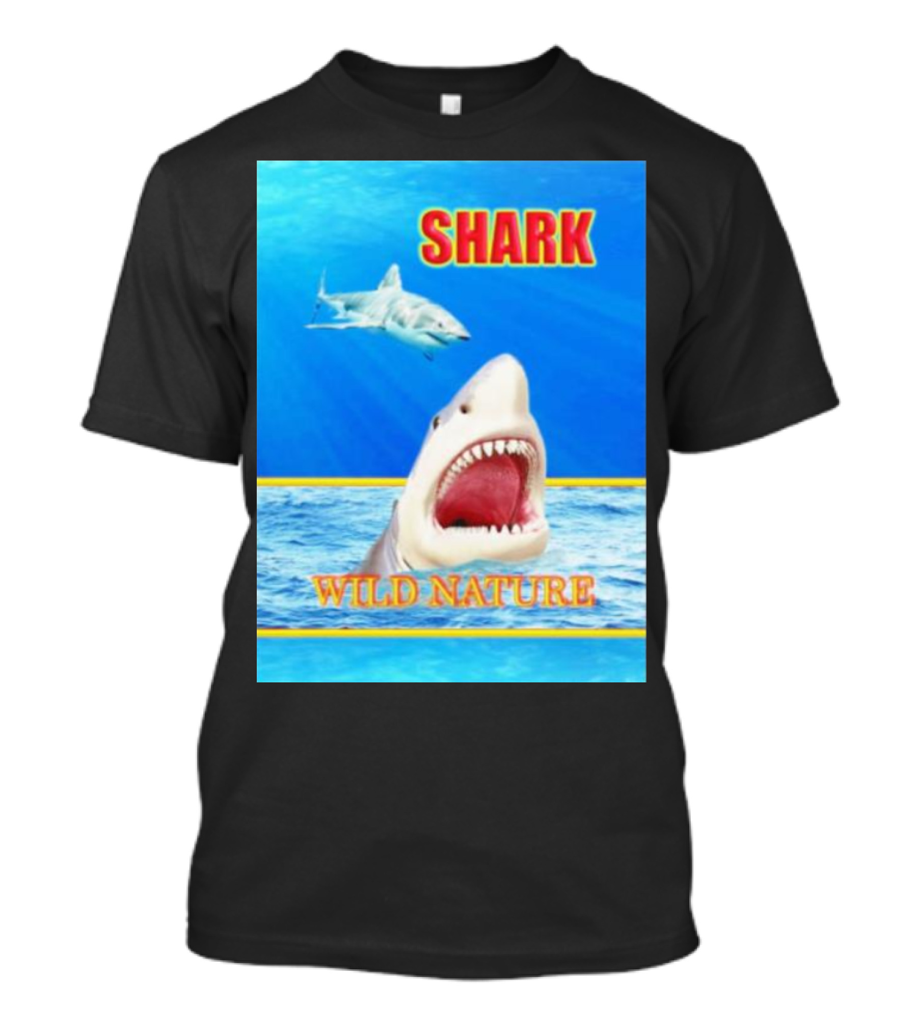 SHARK Wild Nature Ocean Depths Adventure T-Shirt