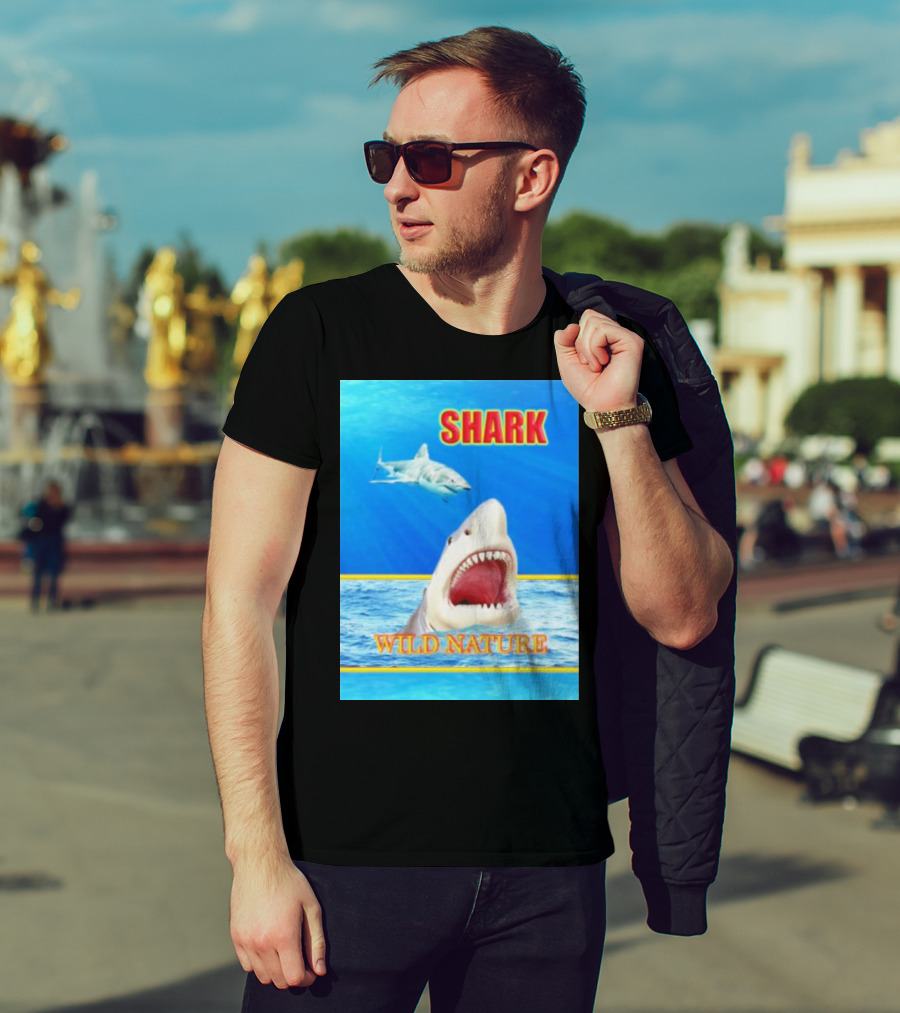 SHARK Wild Nature Ocean Depths Adventure T-Shirt