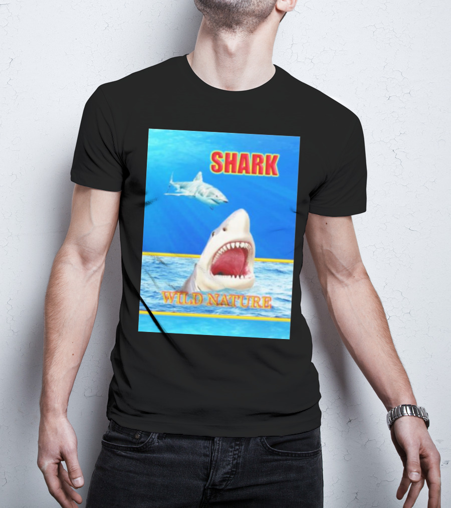 SHARK Wild Nature Ocean Depths Adventure T-Shirt