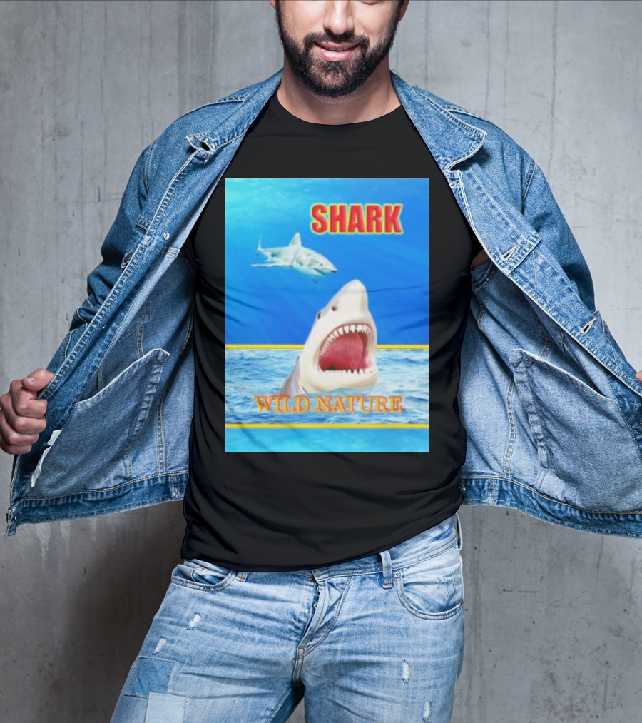 SHARK Wild Nature Ocean Depths Adventure T-Shirt