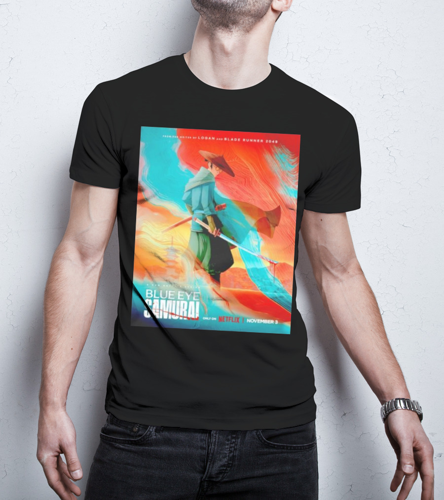 Blue Eye Samurai Logan Blade Runner 2049 Netflix November 3 T-Shirt