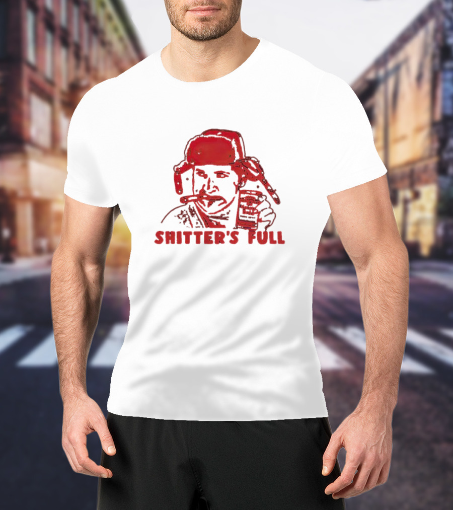 Cousin Eddie Shitter's Full Merry Christmas Beverage T-Shirt