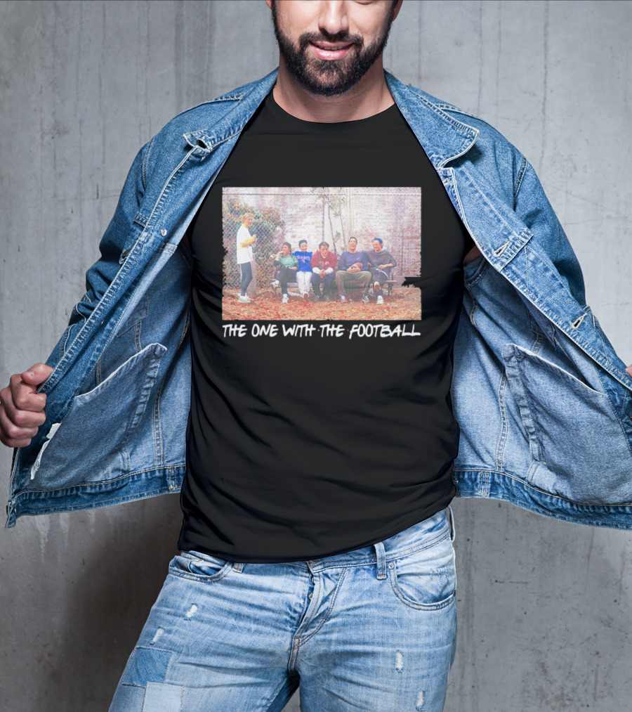 Friends The One With The Football Episode Group Photo T-Shirt