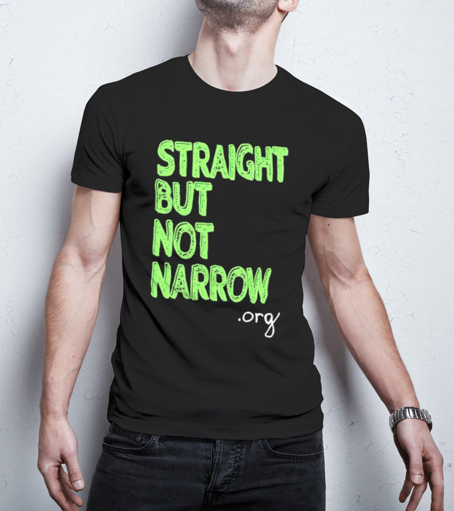 Josh Hutcherson Straight But Not Narrow Support .Org T-Shirt