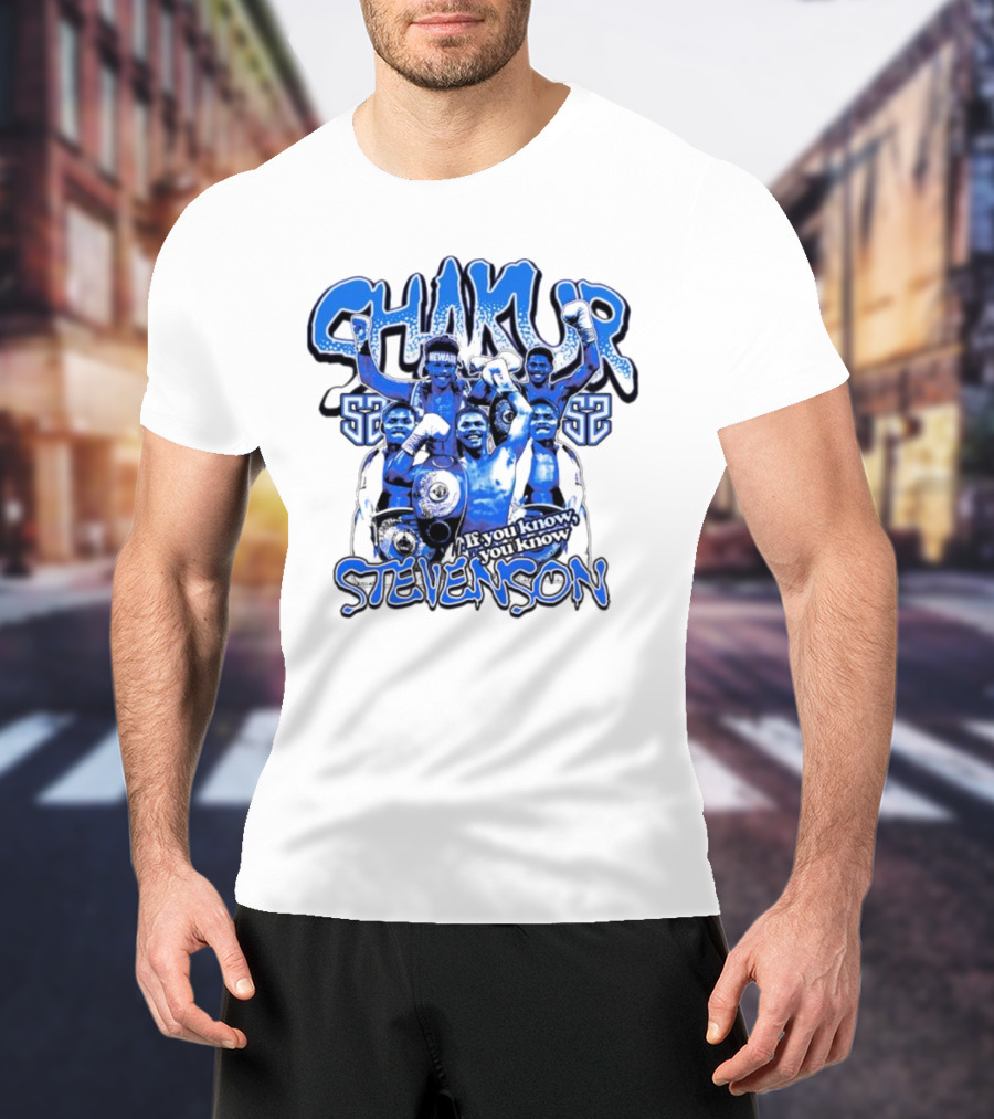 Shakur Stevenson Newark Fight April 8th Boxing Champion T-Shirt