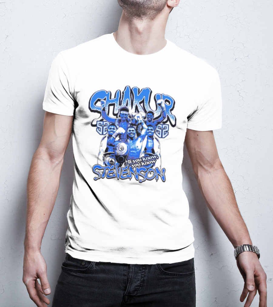 Shakur Stevenson Newark Fight April 8th Boxing Champion T-Shirt