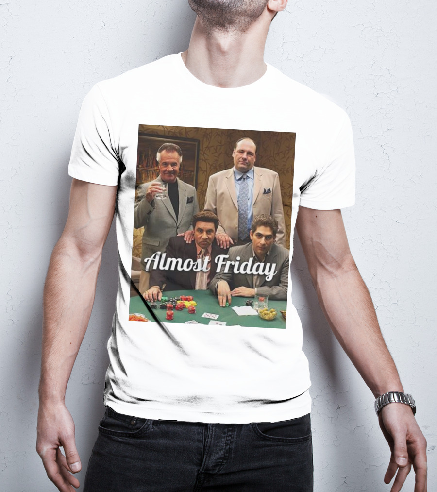 Almost Friday Poker Night Families T-Shirt