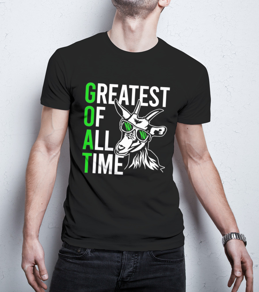 GOAT Greatest Of All Time Cool Sunglasses Goat T-Shirt