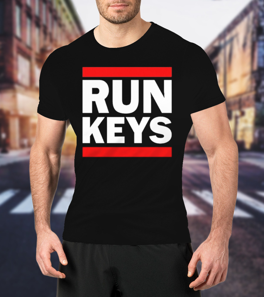 RUN KEYS Hip Hop T-Shirt