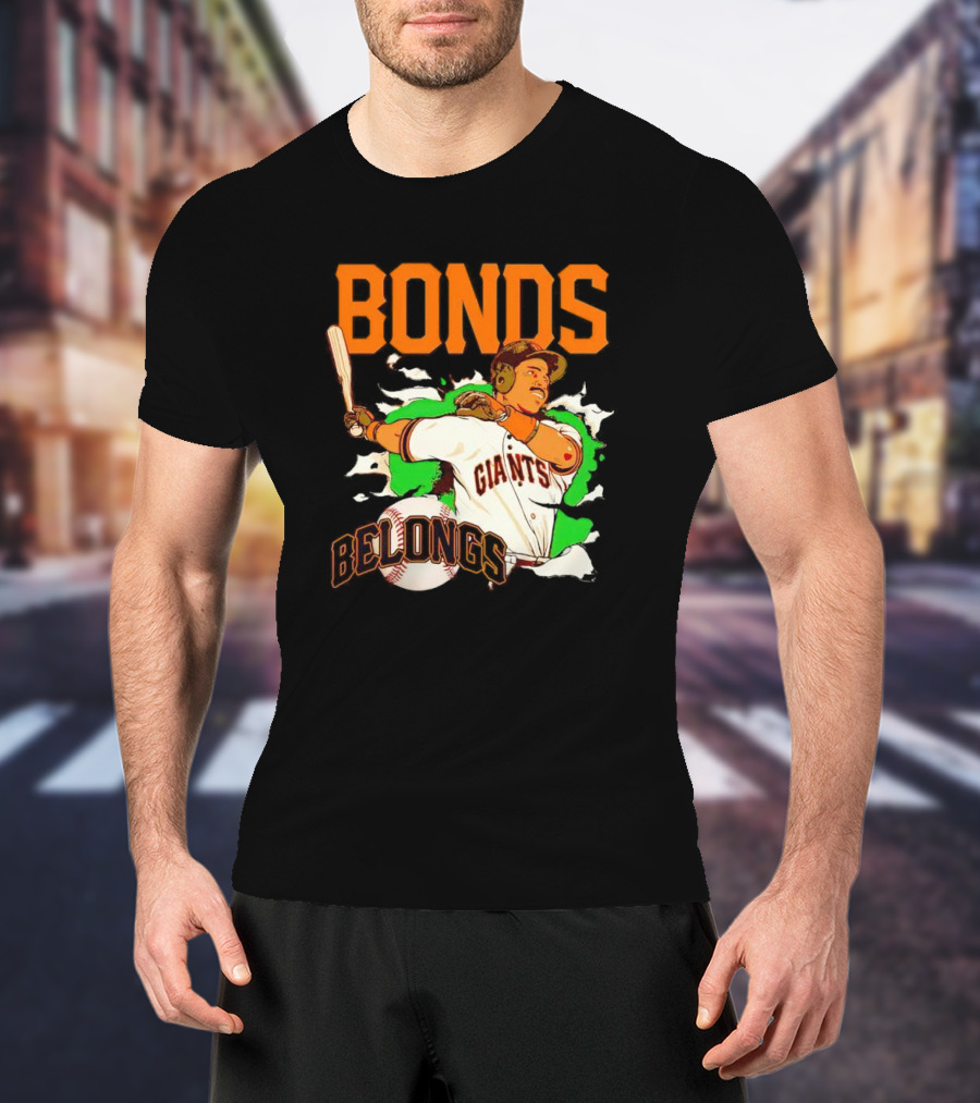 Bonds Giants Belongs T-Shirt
