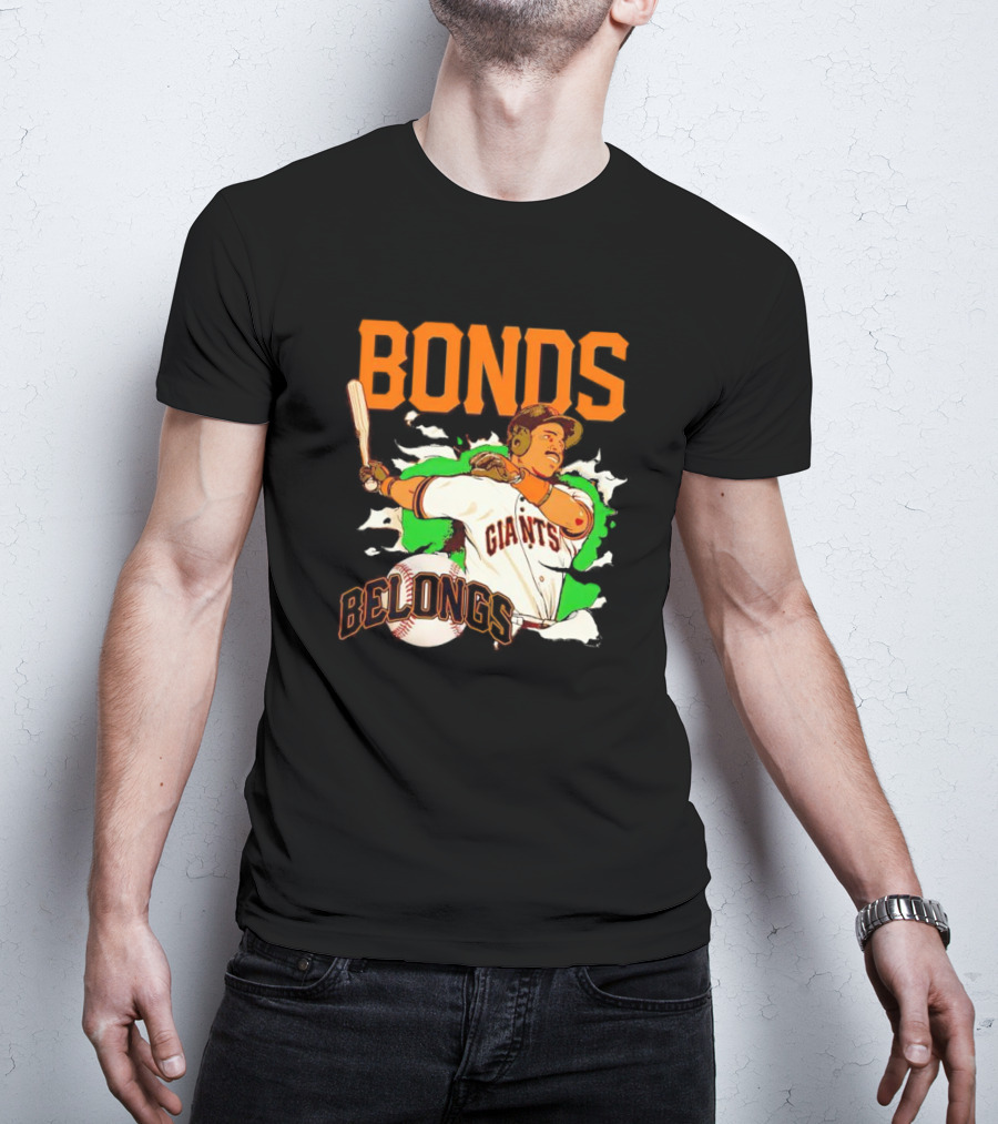 Bonds Giants Belongs T-Shirt