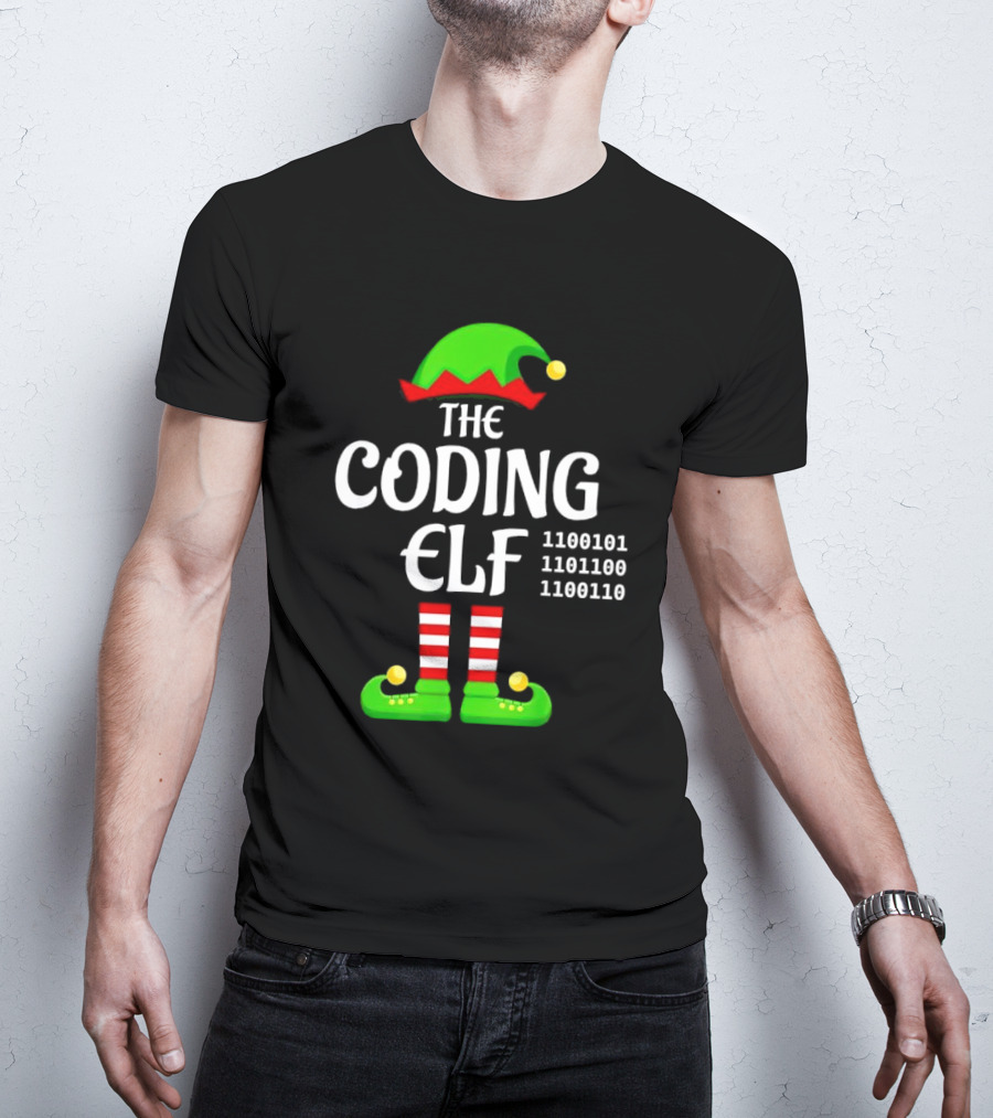 The Coding ELF 1100101 1101100 1101110 T-Shirt