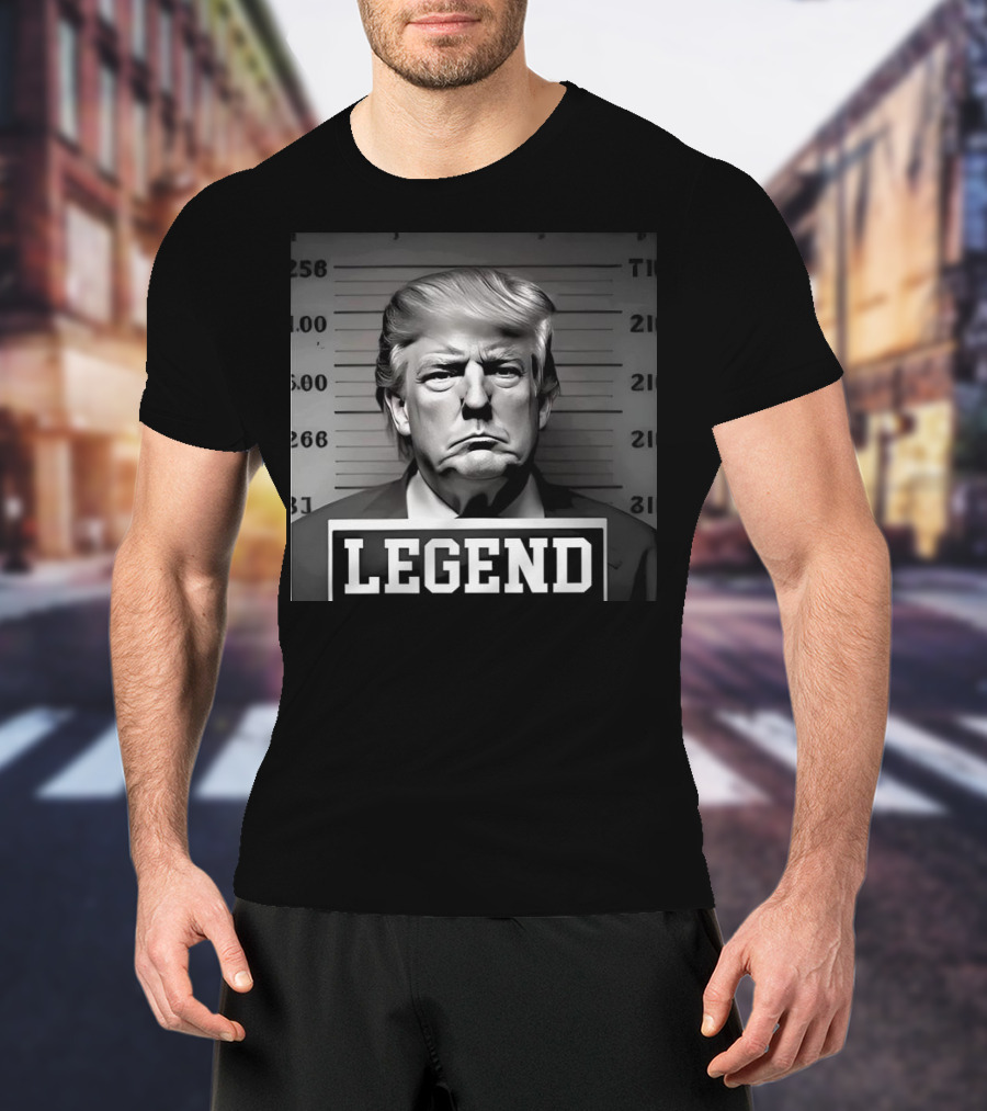 Legend Mugshot Image Trump T-Shirt
