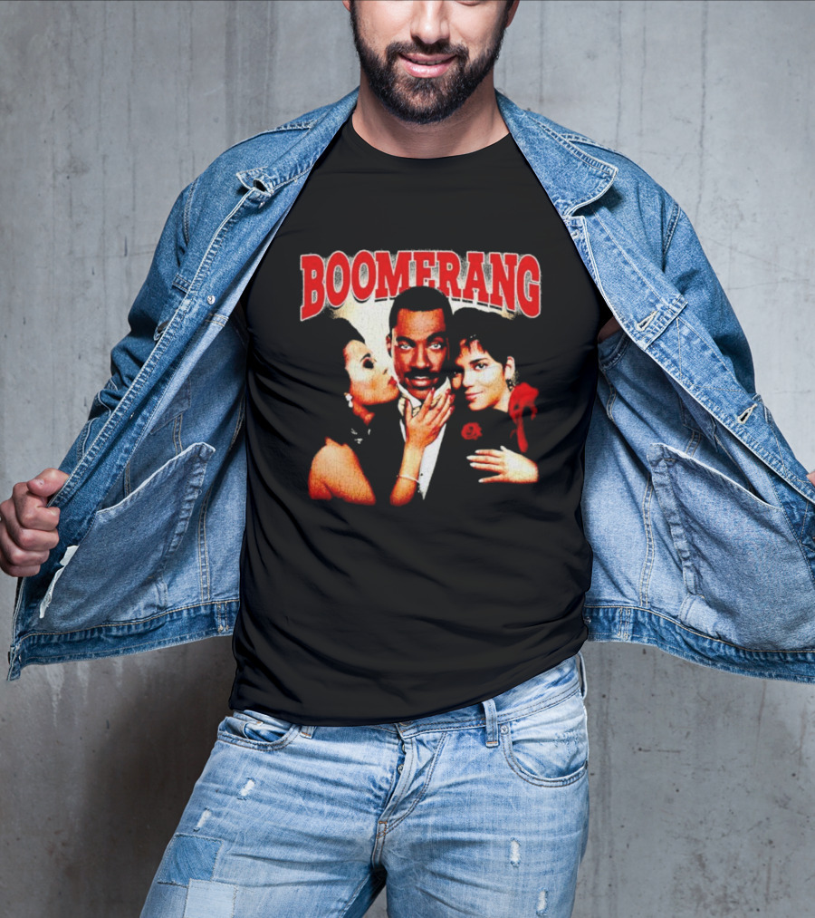 Boomerang Movie Vintage 90s Classic Comedy Trio T-Shirt