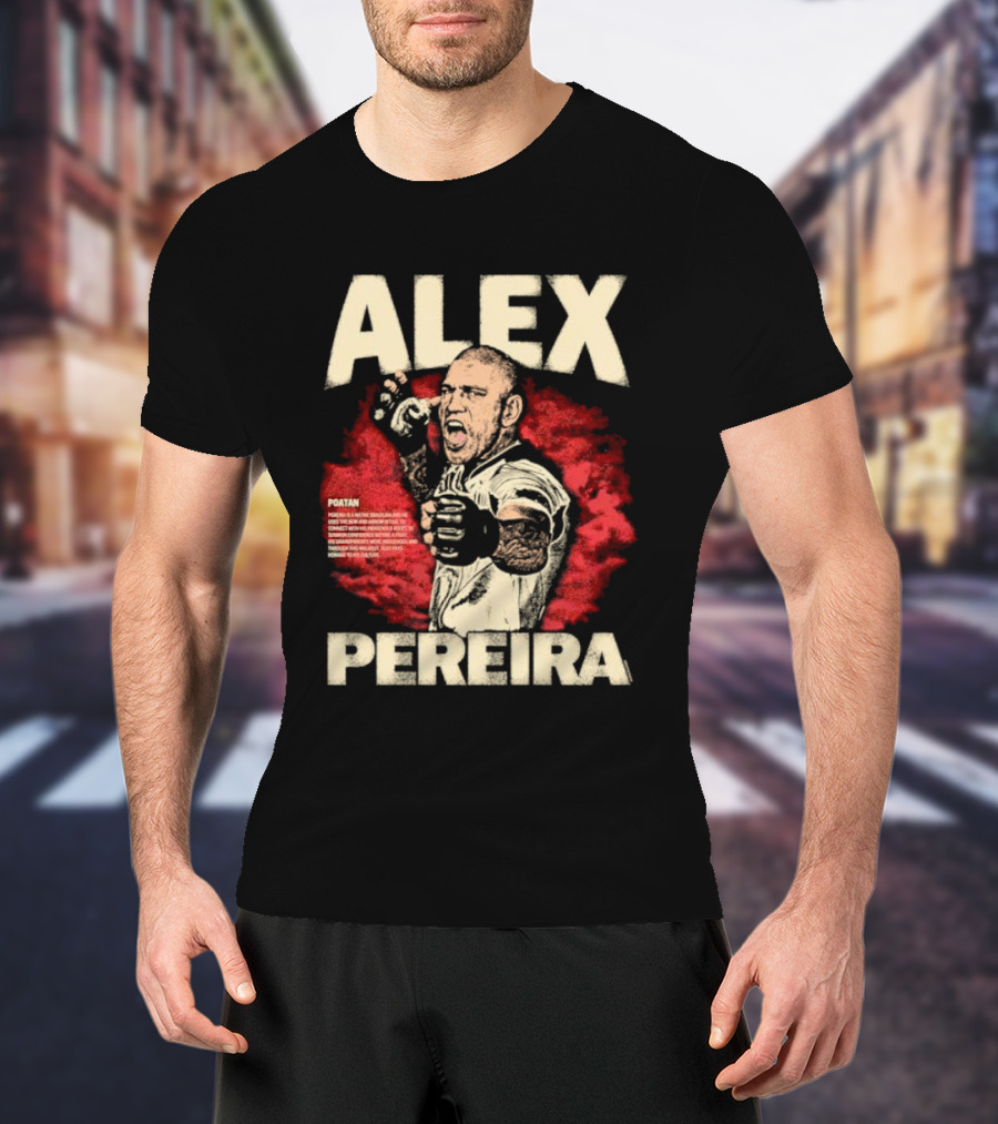ALEX PEREIRA POATAN Bow And Arrow Fighter T-Shirt