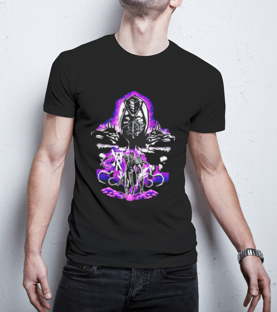 Noob Saibot's Shadow Assault With Purple Aura T-Shirt