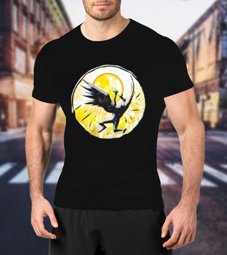 BattleTech Avantis Angels Sunburst Winged T-Shirt