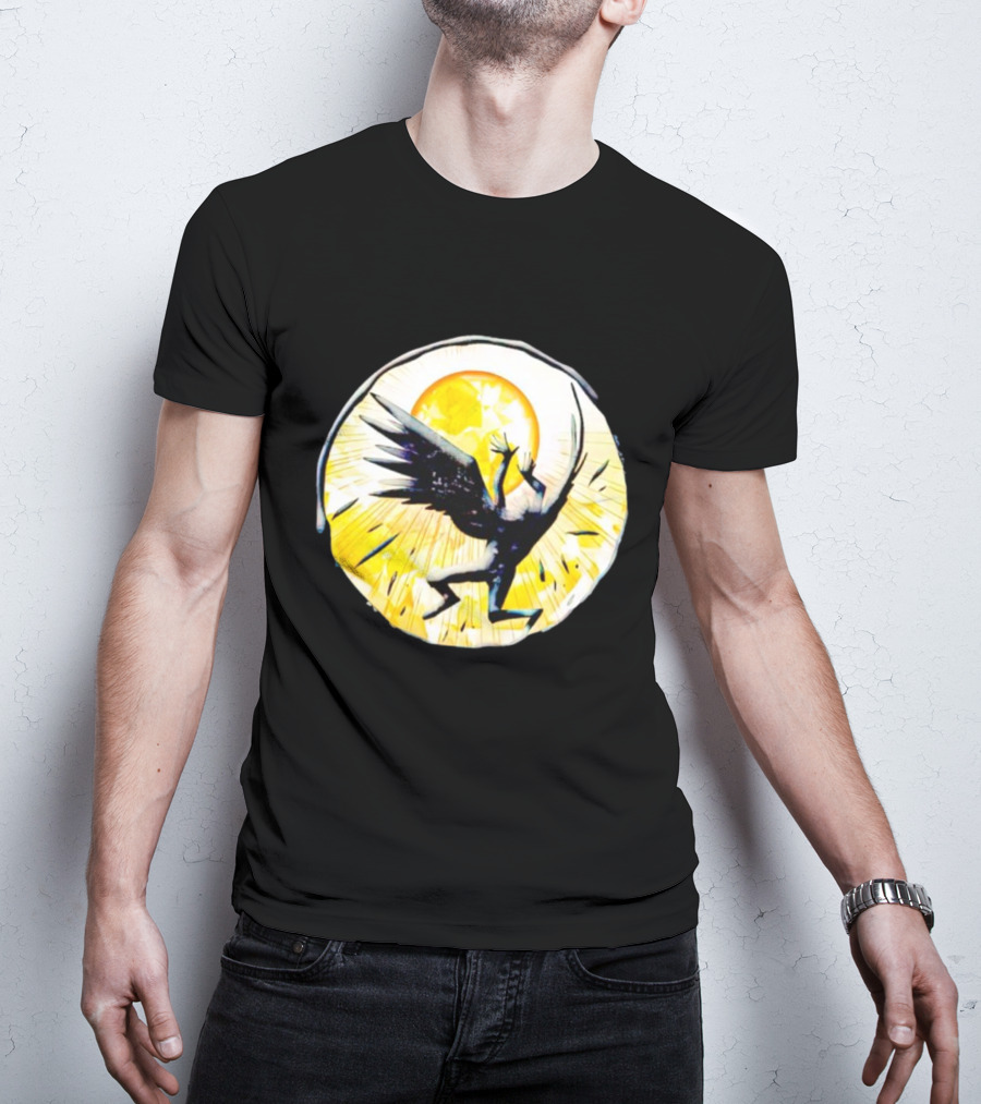 BattleTech Avantis Angels Sunburst Winged T-Shirt
