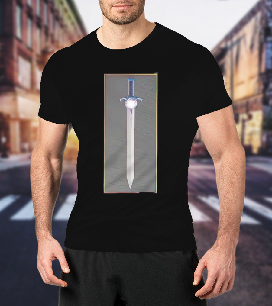 Word Of Blake Sword Emblem BattleTech T-Shirt
