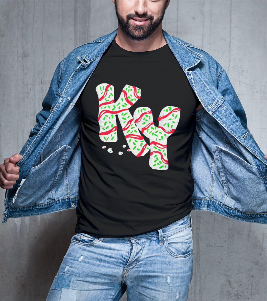 Christmas Treat KY Candy Cane-Inspired T-Shirt
