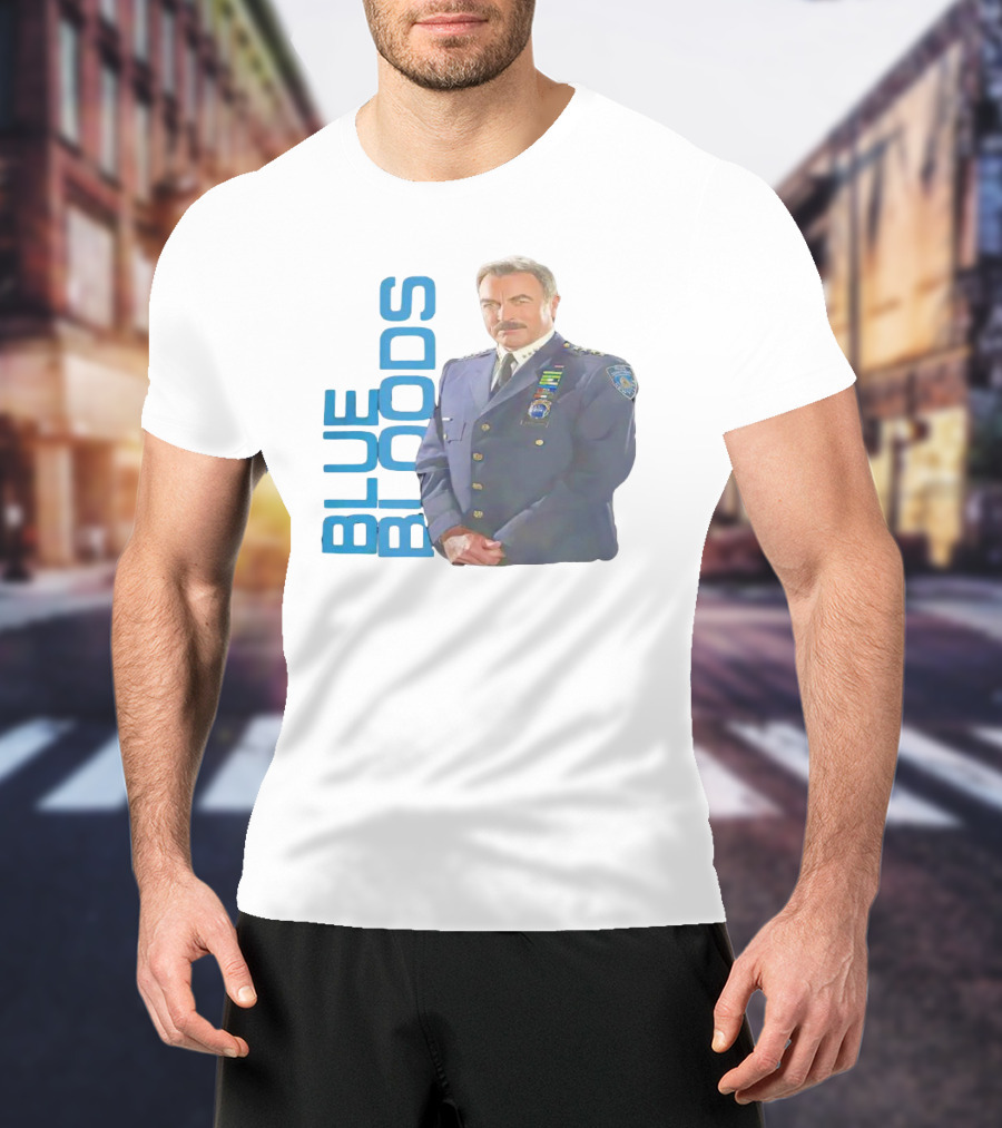 Blue Bloods Tom Selleck Commissioner Frank Reagan T-Shirt