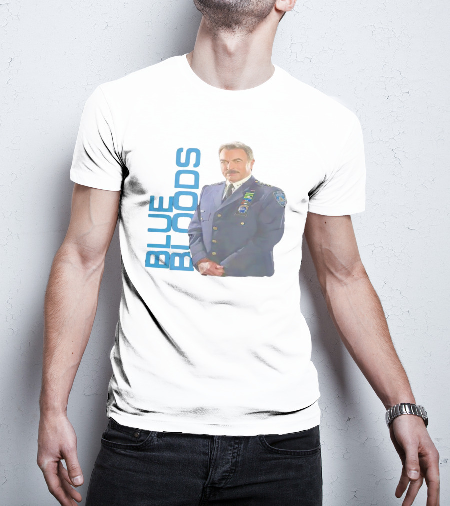 Blue Bloods Tom Selleck Commissioner Frank Reagan T-Shirt