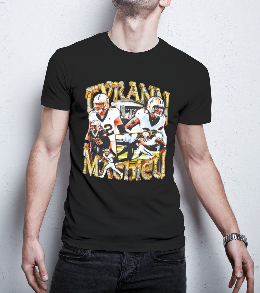 Tyrann Mathieu Football Legends New Orleans Dreams T-Shirt