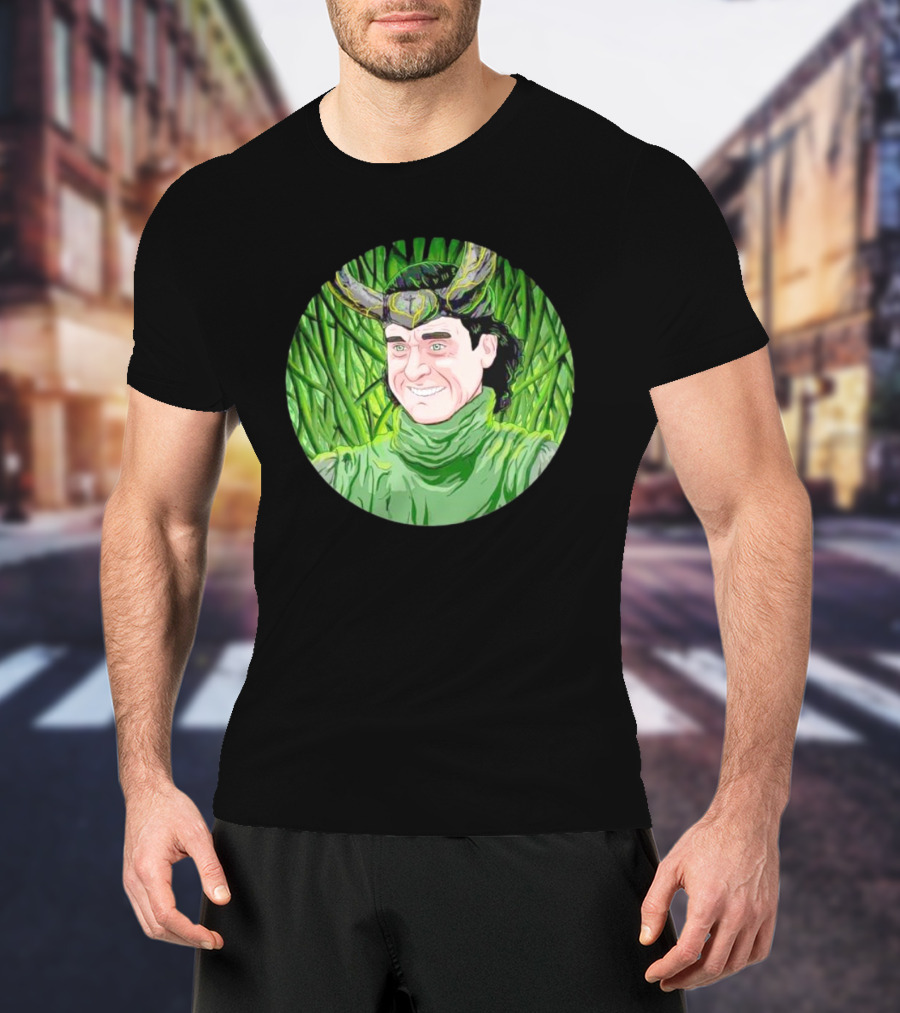 Breaking Bad Loki Crossover Horned Green Character T-Shirt