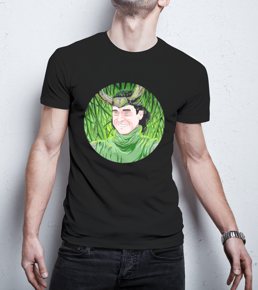 Breaking Bad Loki Crossover Horned Green Character T-Shirt