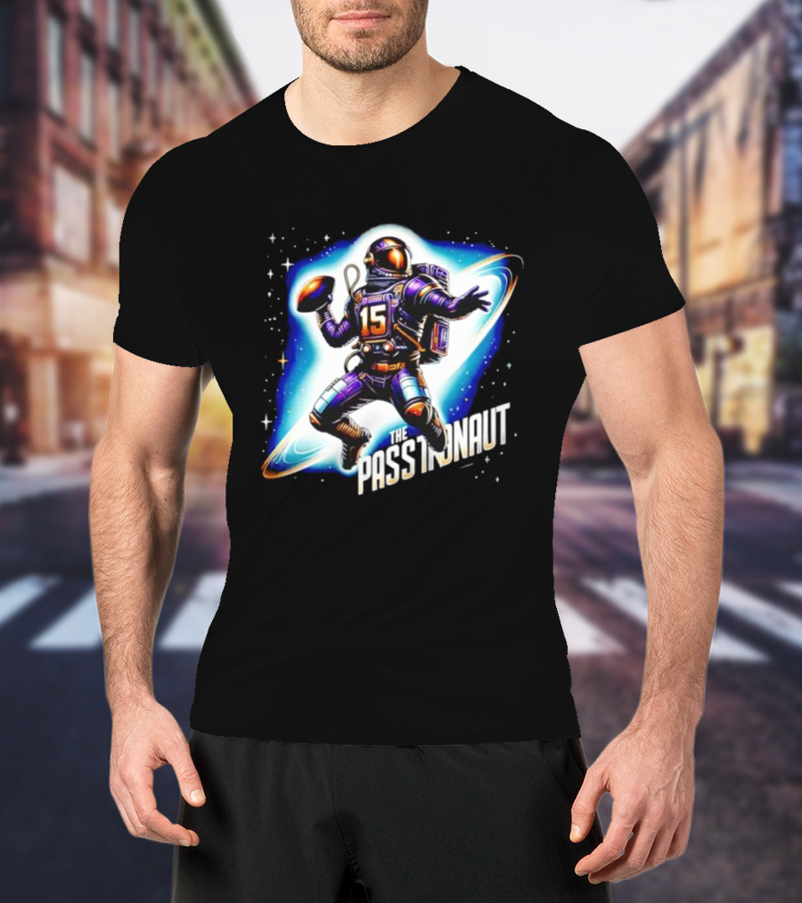 Josh Dobbs The Passtronaut Space Football 15 T-Shirt