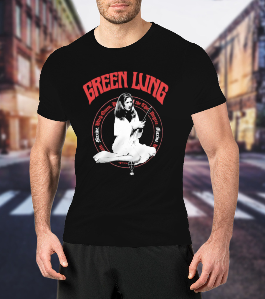 Green Lung Maxine Witch Queen Black Magic Ritual Iconic T-Shirt