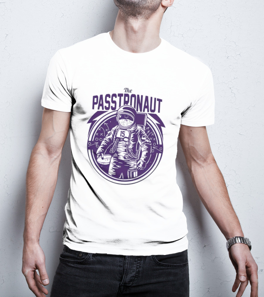 Minnesota Vikings The Passtronaut Astronaut Player Number 15 T-Shirt