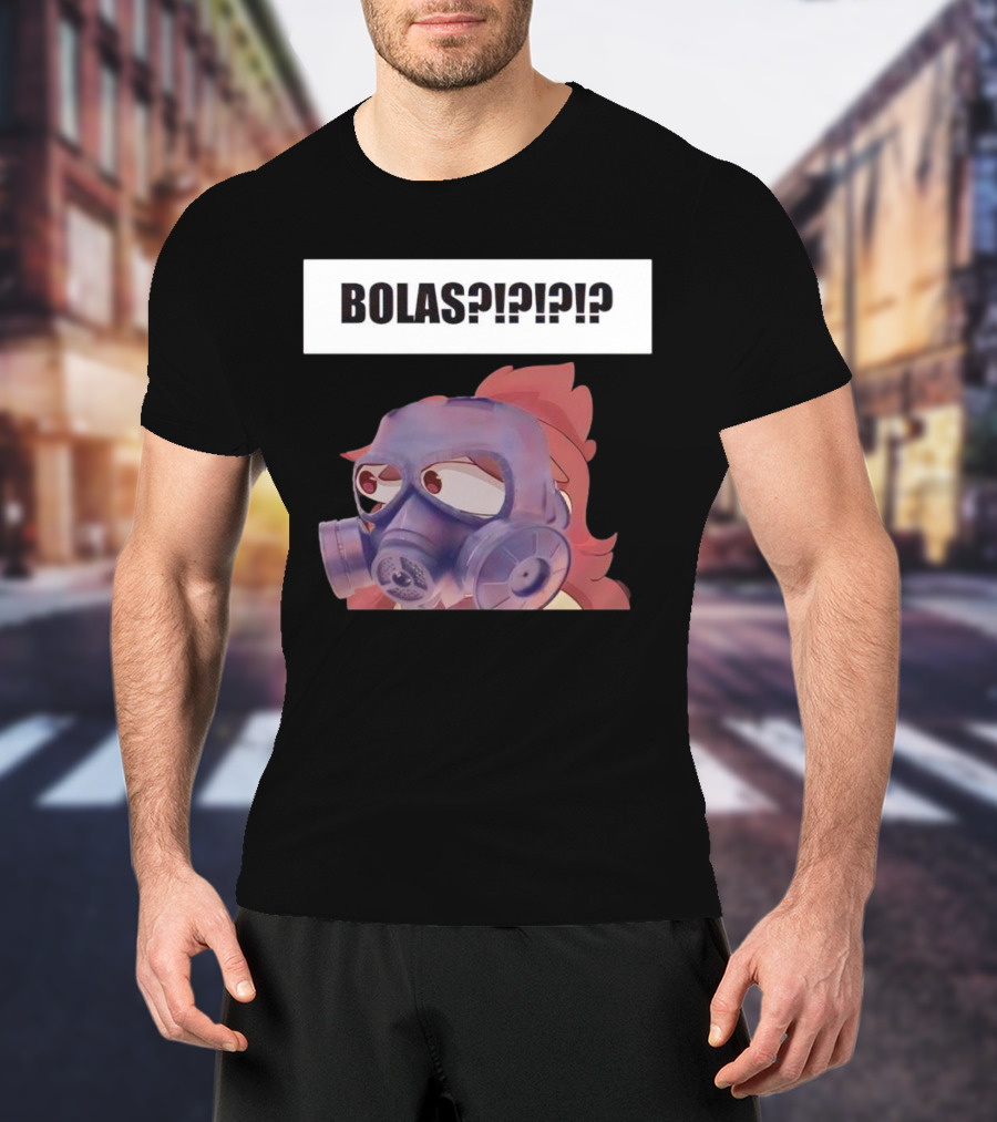 Bolas Jaiden Animations Gas Mask Character Expression T-Shirt
