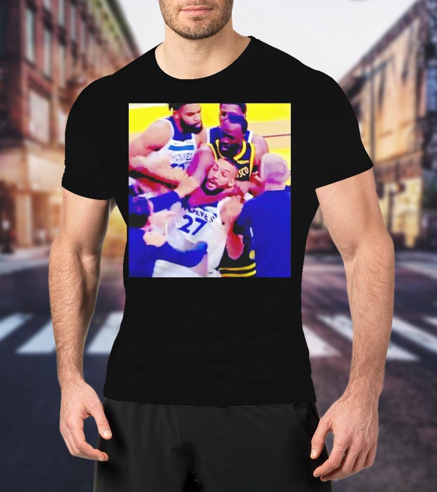 Draymond Green Ejection Incident During Warriors Vs. Timberwolves Game T-Shirt