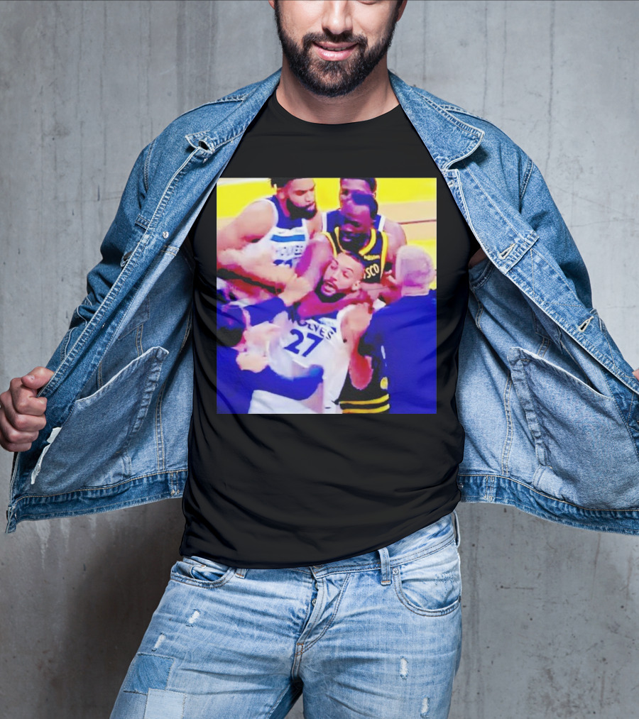 Draymond Green Ejection Incident During Warriors Vs. Timberwolves Game T-Shirt