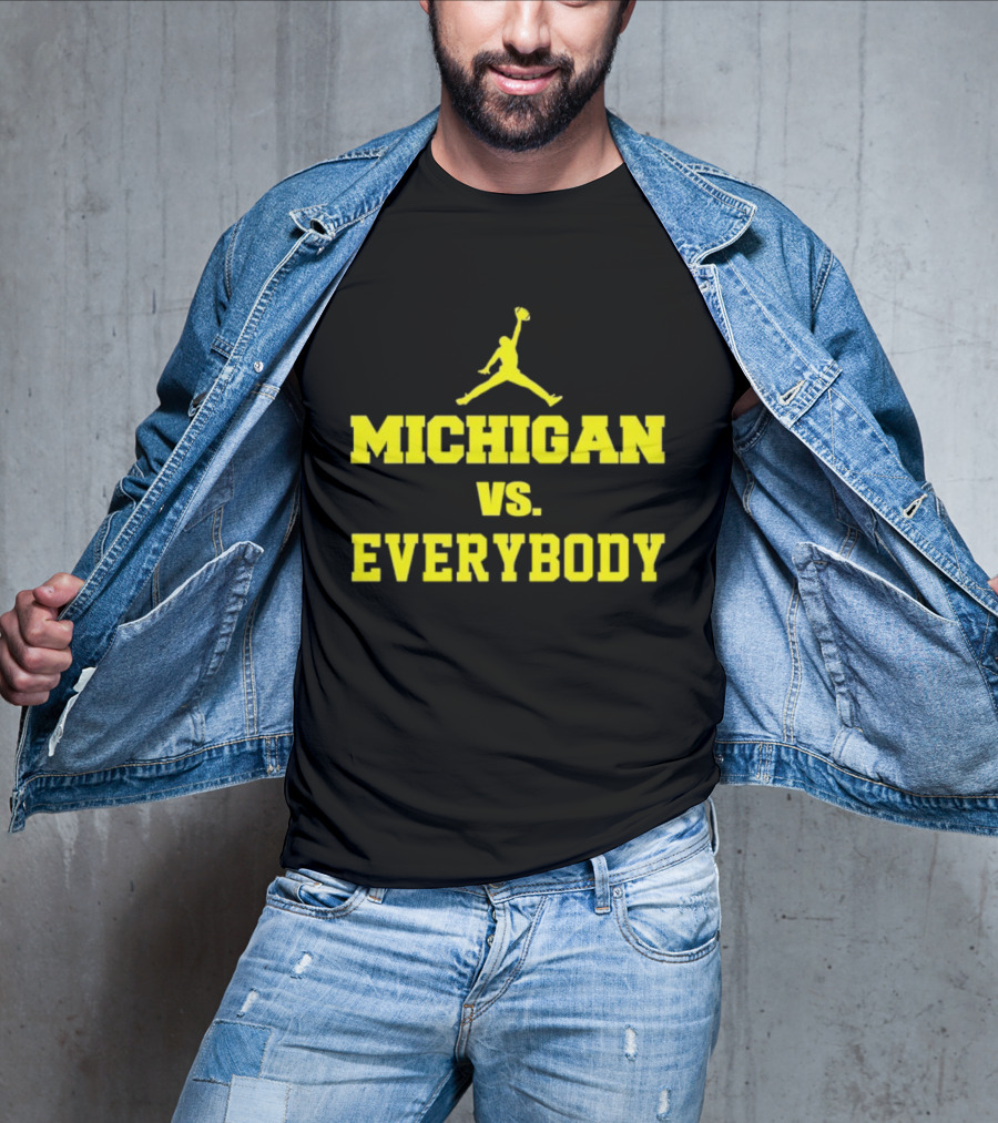 Michigan Vs Everybody Jumpman T-Shirt