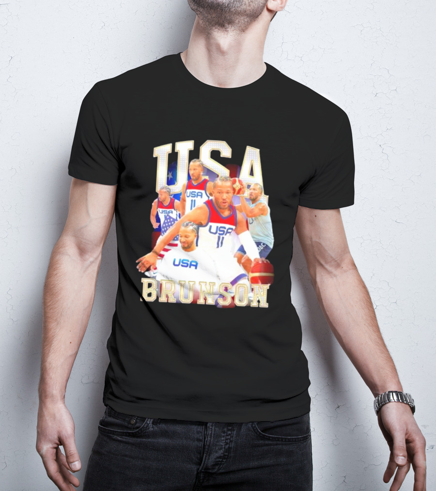 USA Brunson Basketball FIBA T-Shirt